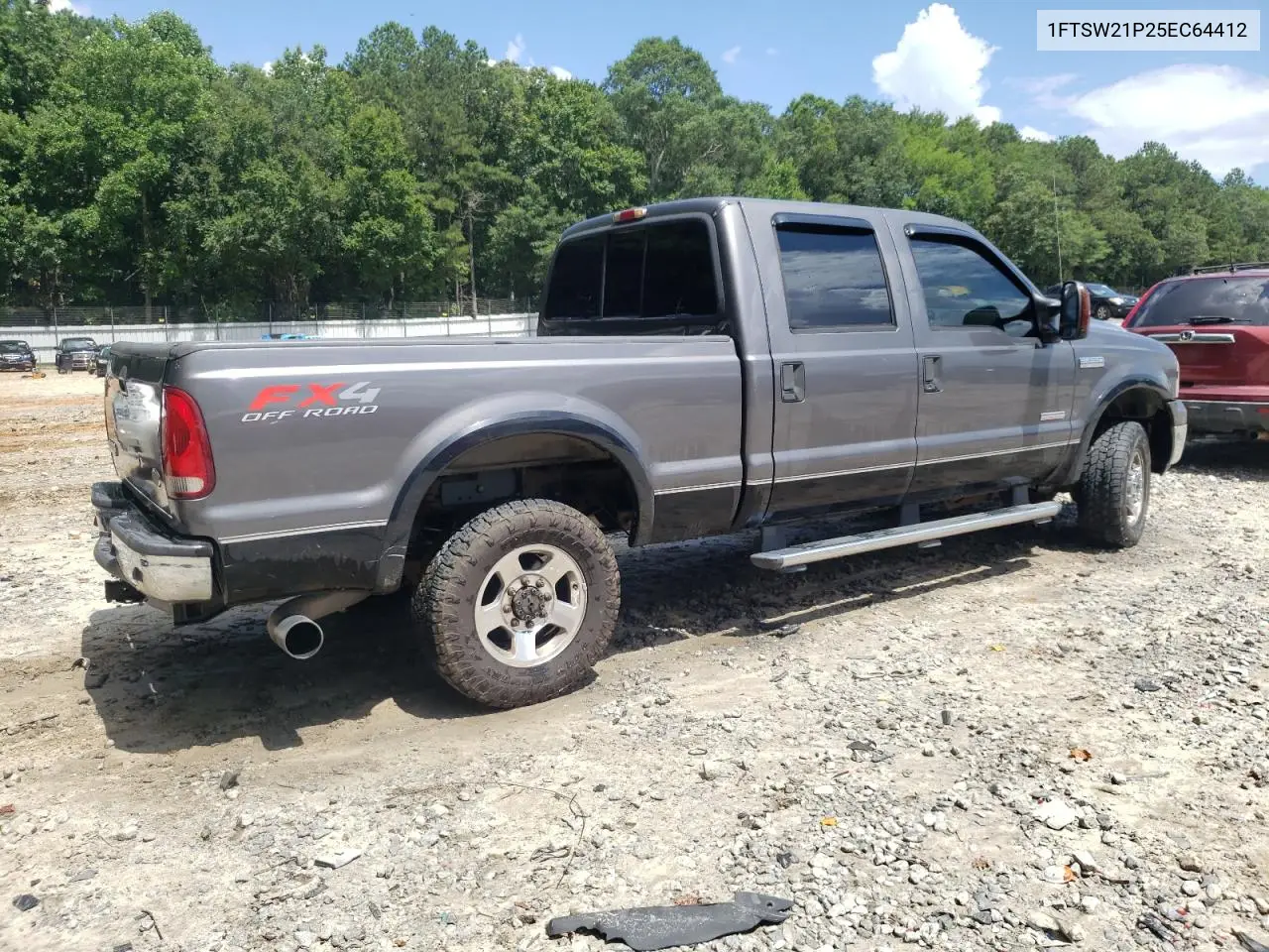 2005 Ford F250 Super Duty VIN: 1FTSW21P25EC64412 Lot: 61992935