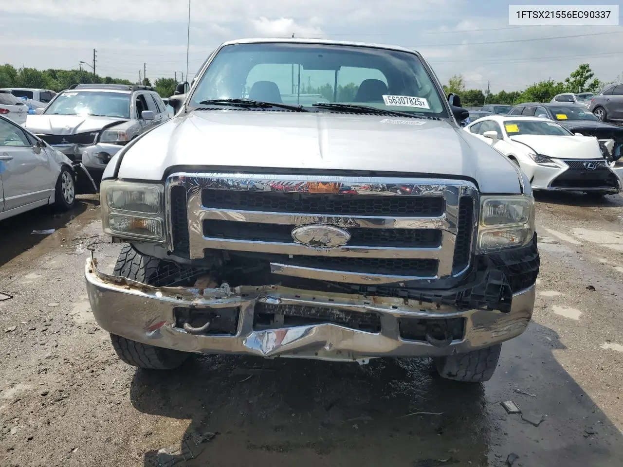 2006 Ford F250 Super Duty VIN: 1FTSX21556EC90337 Lot: 56307825
