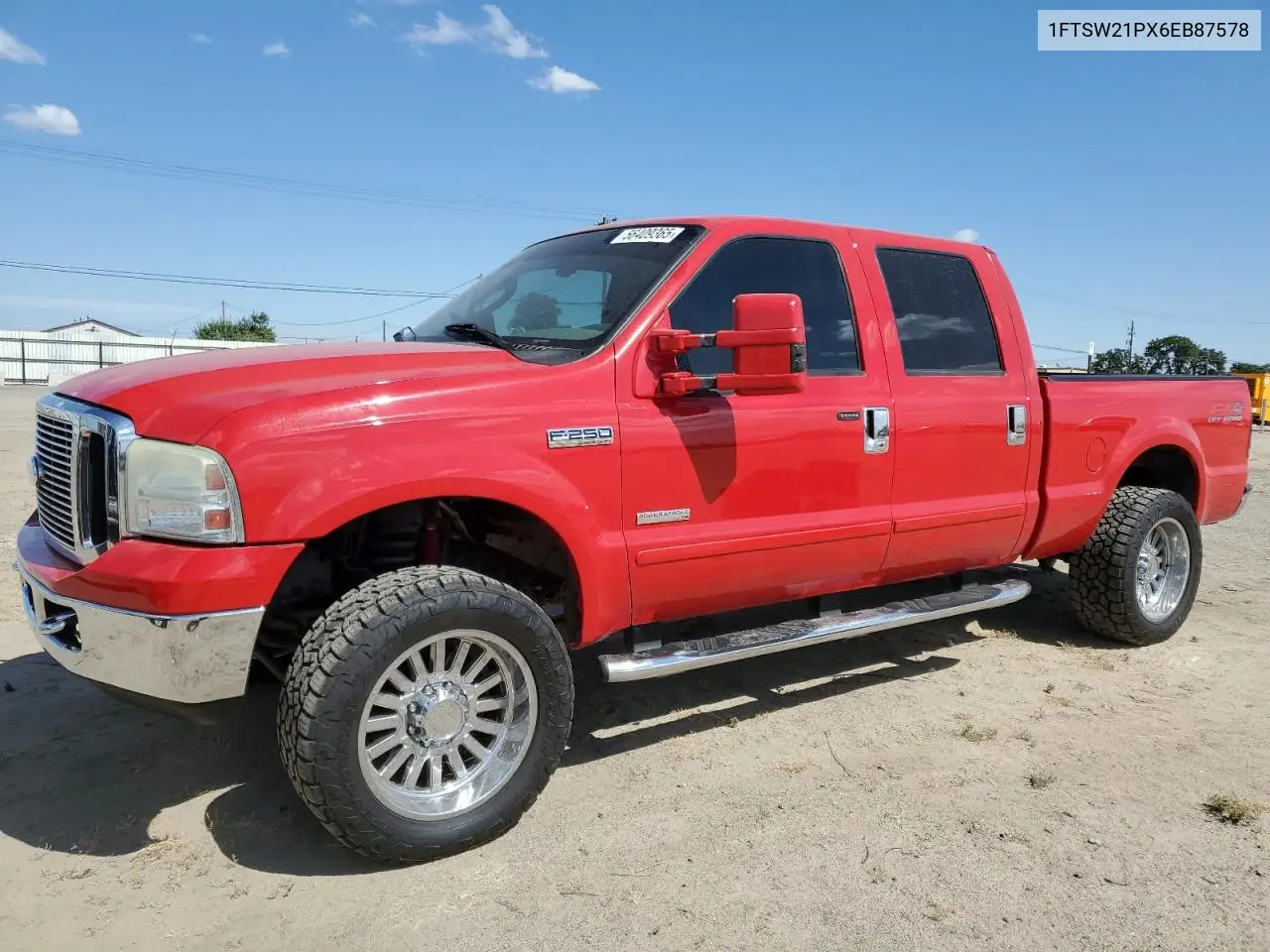 2006 Ford F250 Super Duty VIN: 1FTSW21PX6EB87578 Lot: 56409365