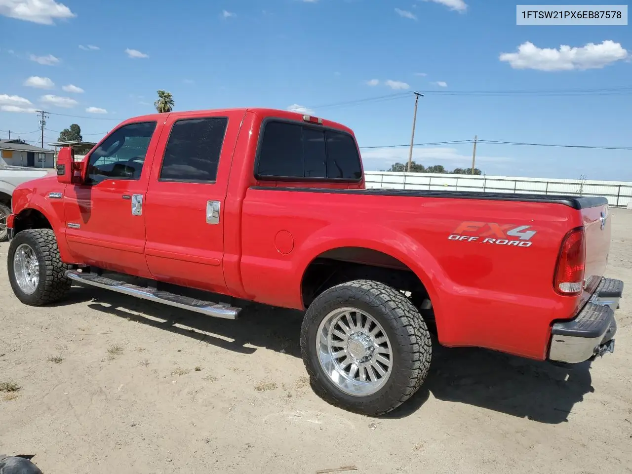 2006 Ford F250 Super Duty VIN: 1FTSW21PX6EB87578 Lot: 56409365