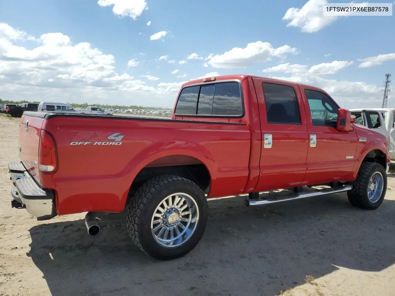 2006 Ford F250 Super Duty VIN: 1FTSW21PX6EB87578 Lot: 56409365