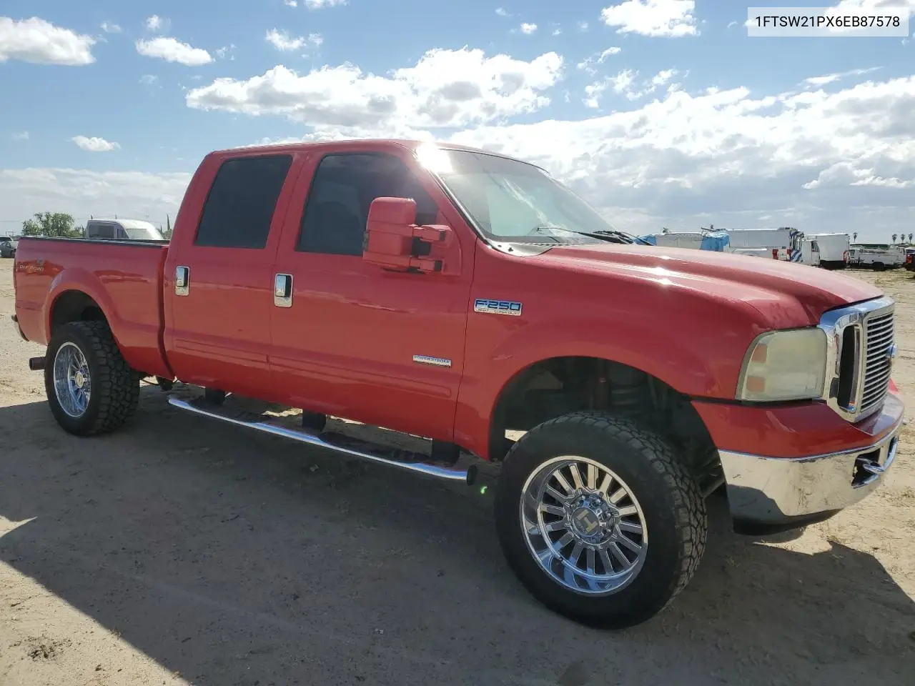 2006 Ford F250 Super Duty VIN: 1FTSW21PX6EB87578 Lot: 56409365