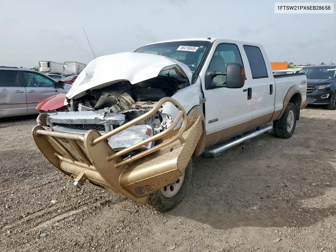 2006 Ford F250 Super Duty VIN: 1FTSW21PX6EB28658 Lot: 56419545