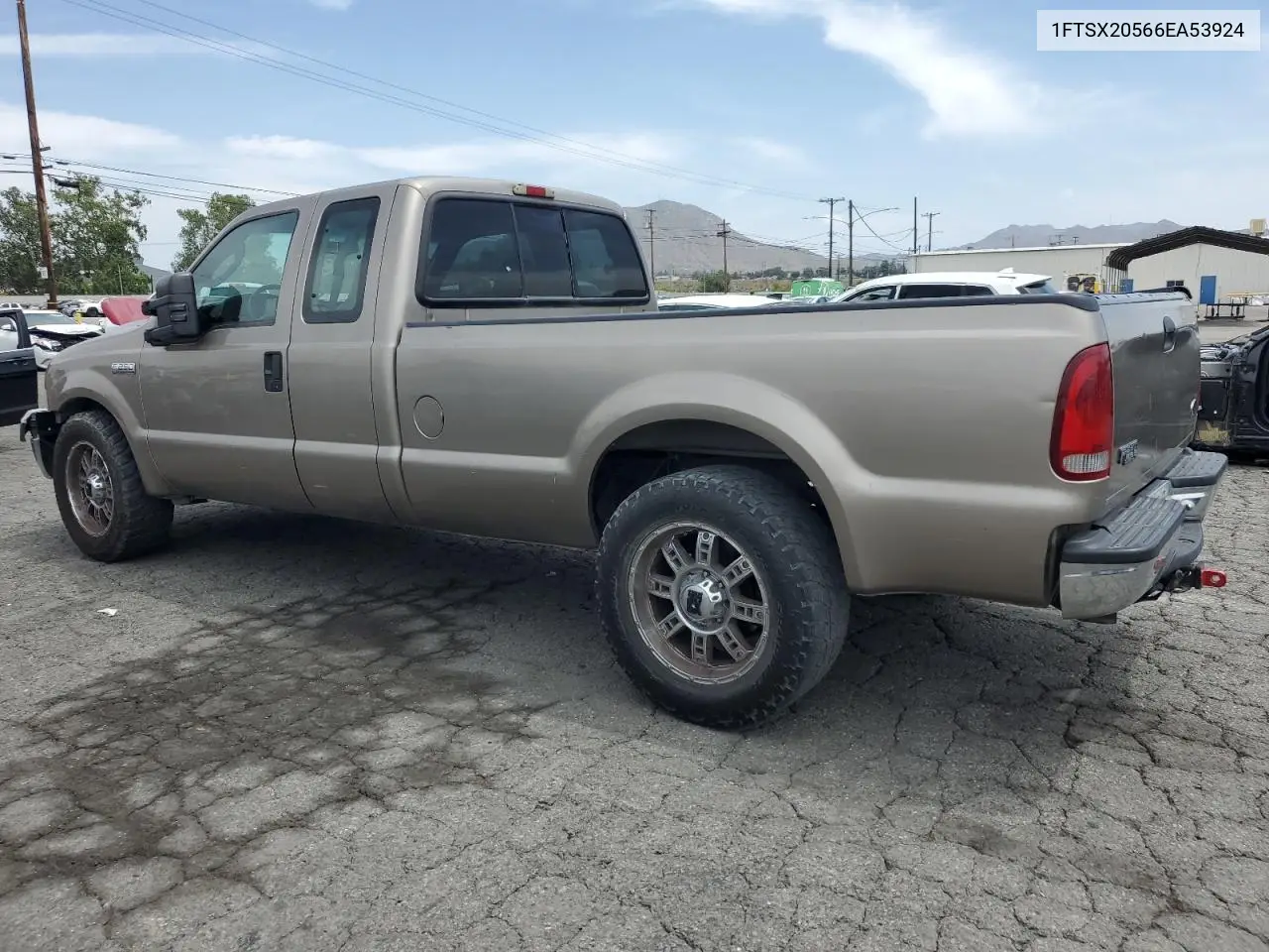 2006 Ford F250 Super Duty VIN: 1FTSX20566EA53924 Lot: 56598195