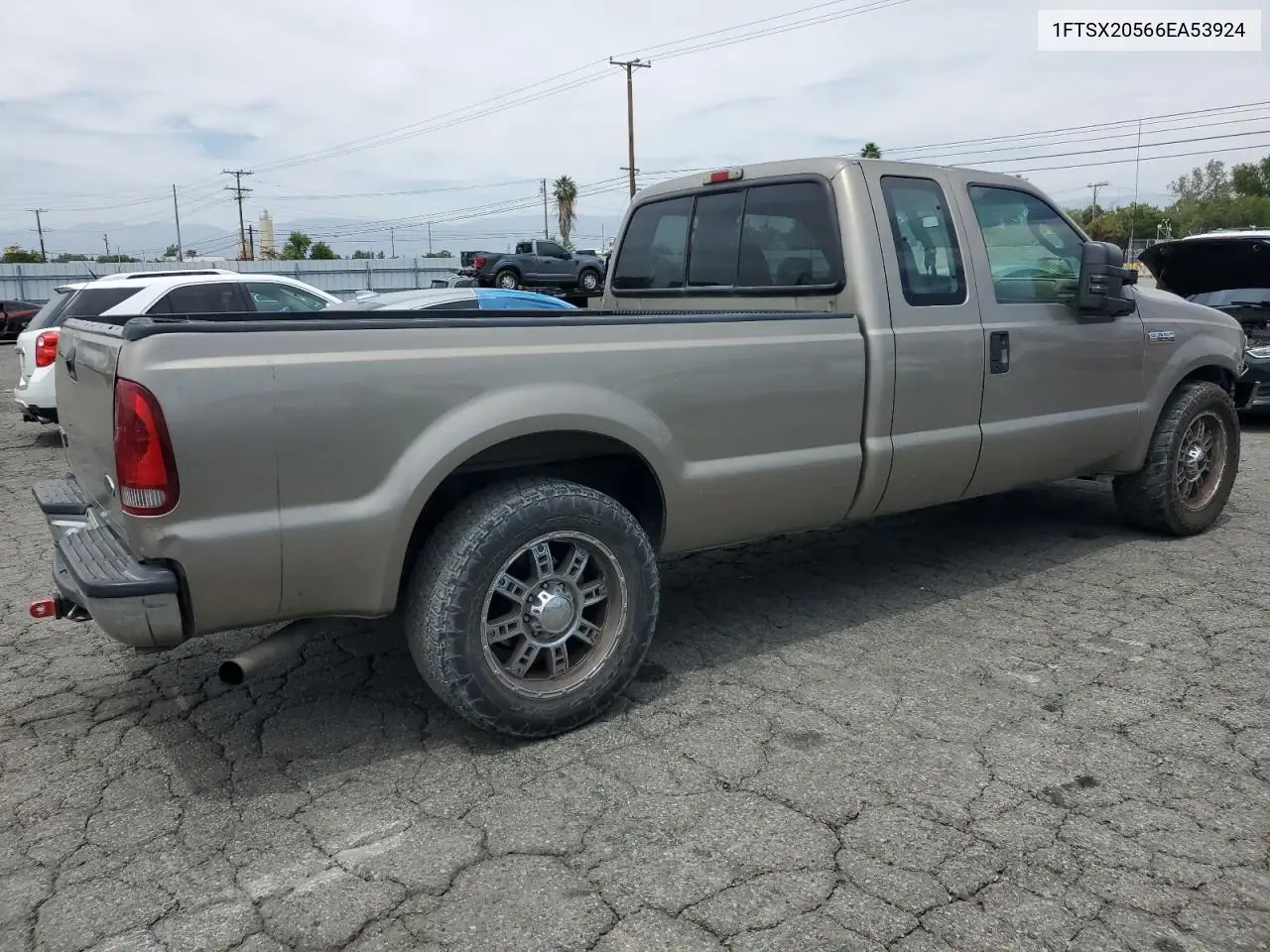 2006 Ford F250 Super Duty VIN: 1FTSX20566EA53924 Lot: 56598195