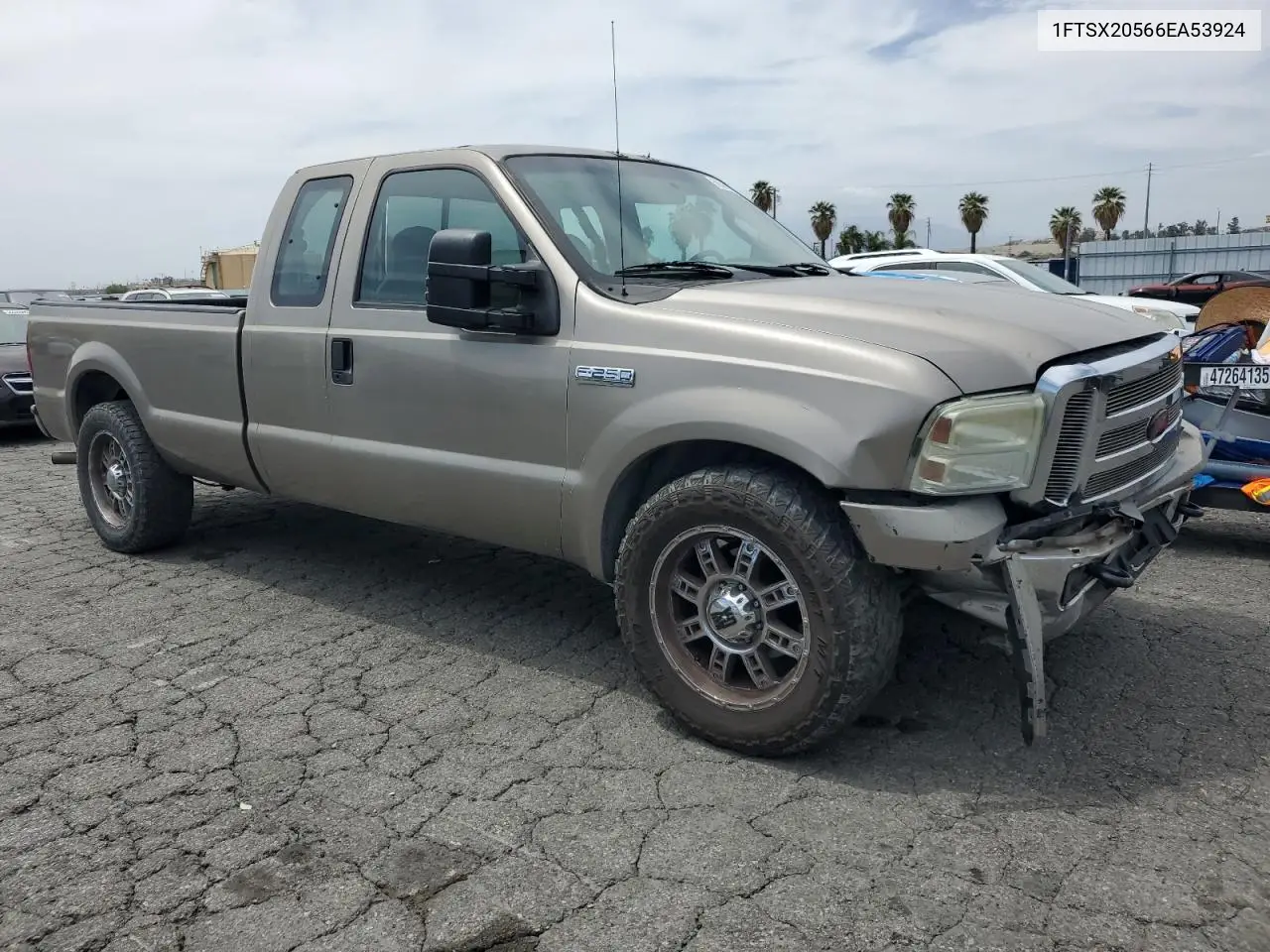 2006 Ford F250 Super Duty VIN: 1FTSX20566EA53924 Lot: 56598195