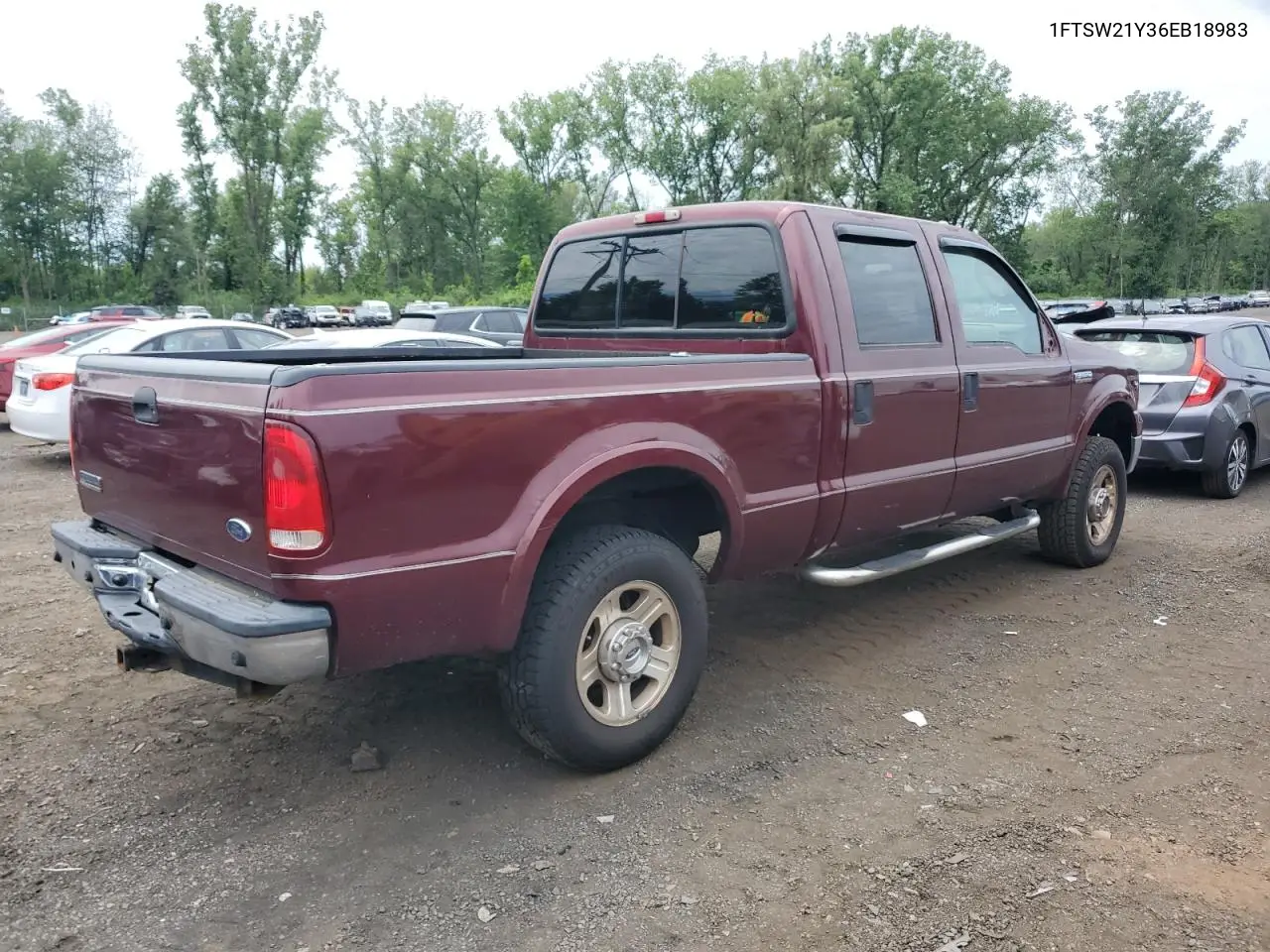 2006 Ford F250 Super Duty VIN: 1FTSW21Y36EB18983 Lot: 61766245