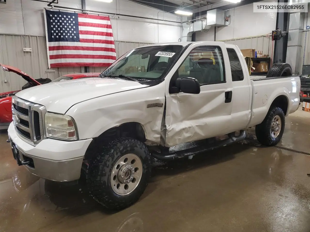 2006 Ford F250 Super Duty VIN: 1FTSX21526EC82955 Lot: 62026955