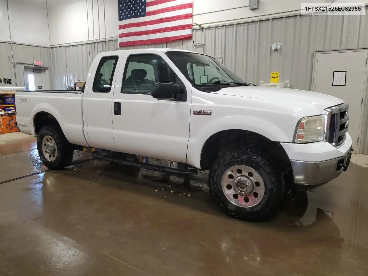 2006 Ford F250 Super Duty VIN: 1FTSX21526EC82955 Lot: 62026955