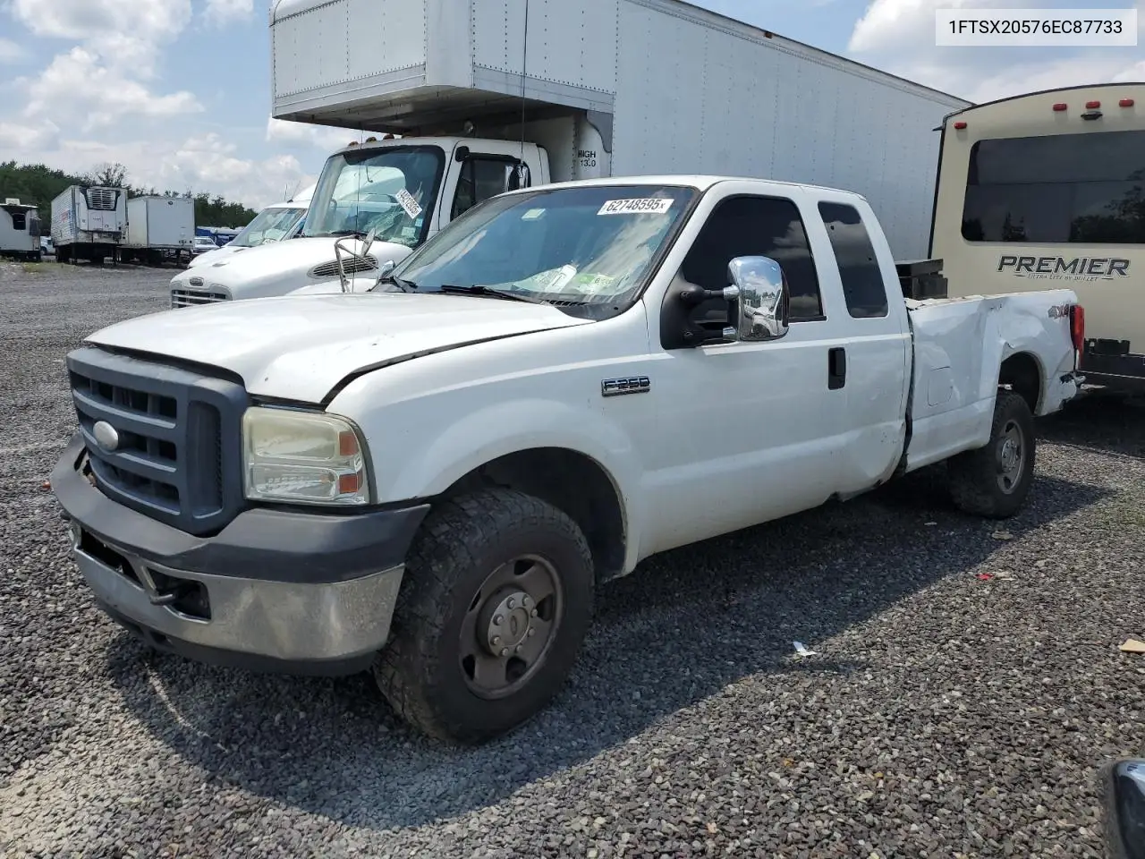 2006 Ford F250 Super Duty VIN: 1FTSX20576EC87733 Lot: 62748595