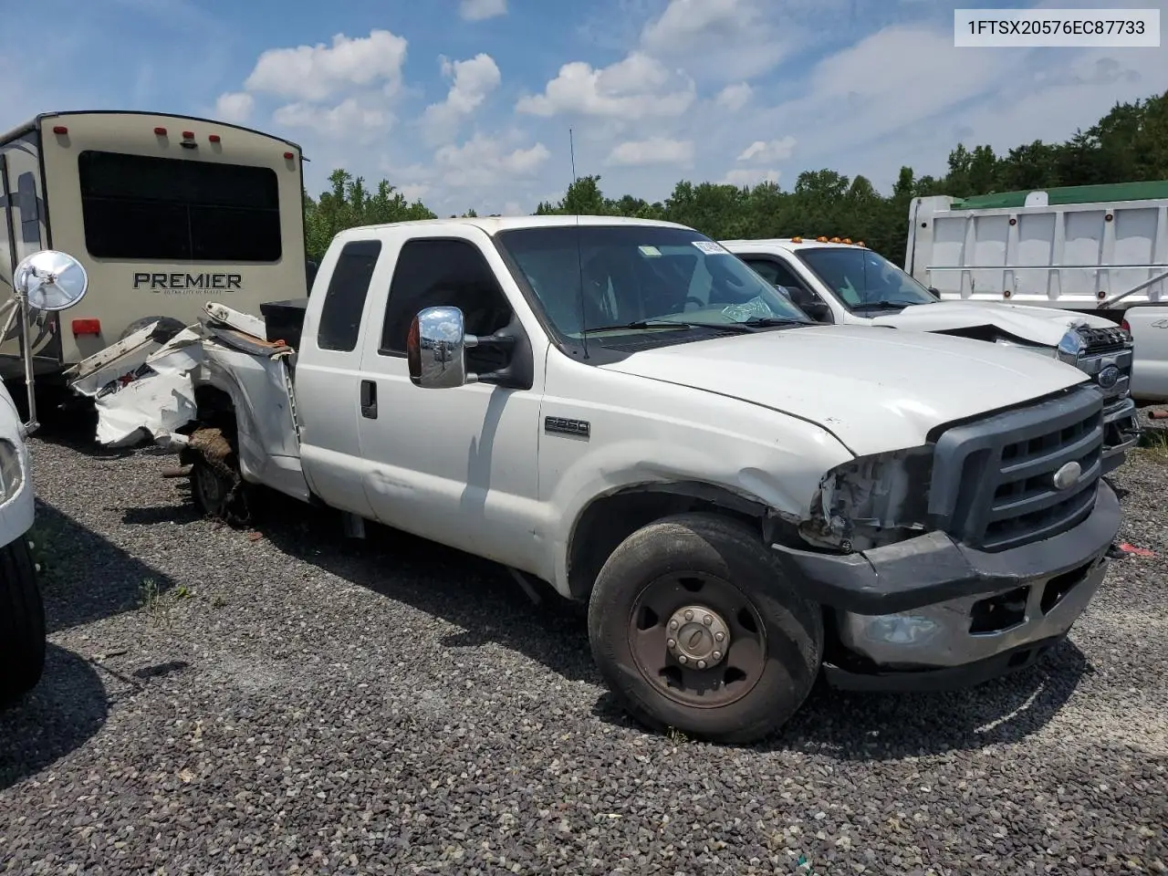 2006 Ford F250 Super Duty VIN: 1FTSX20576EC87733 Lot: 62748595