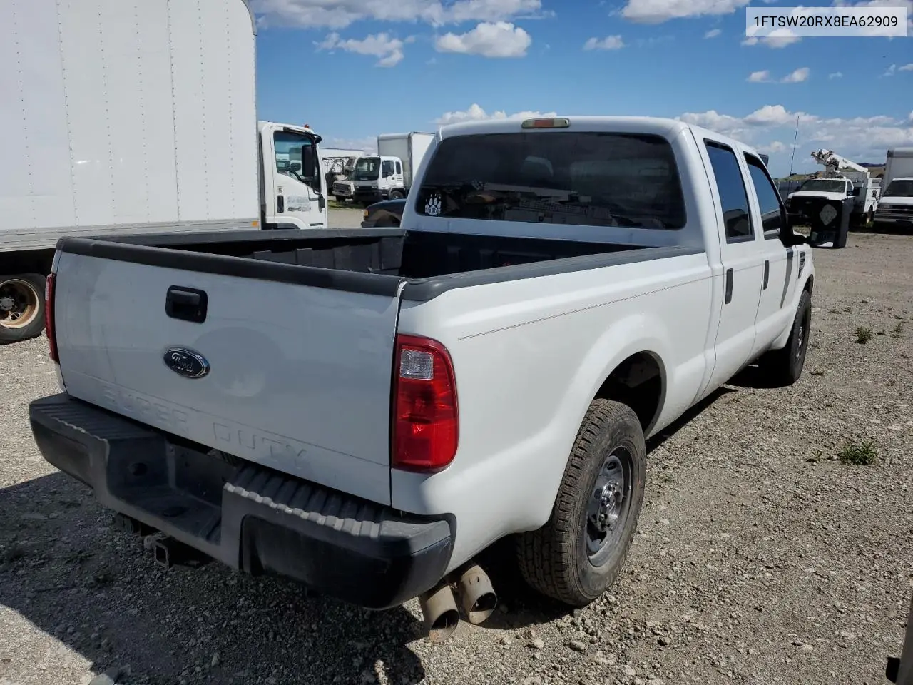 2008 Ford F250 Super Duty VIN: 1FTSW20RX8EA62909 Lot: 56857315