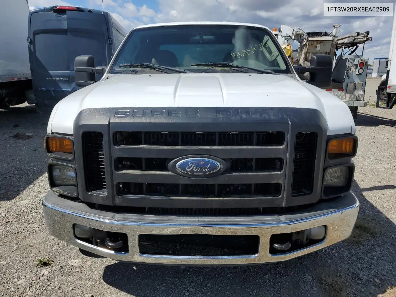 2008 Ford F250 Super Duty VIN: 1FTSW20RX8EA62909 Lot: 56857315