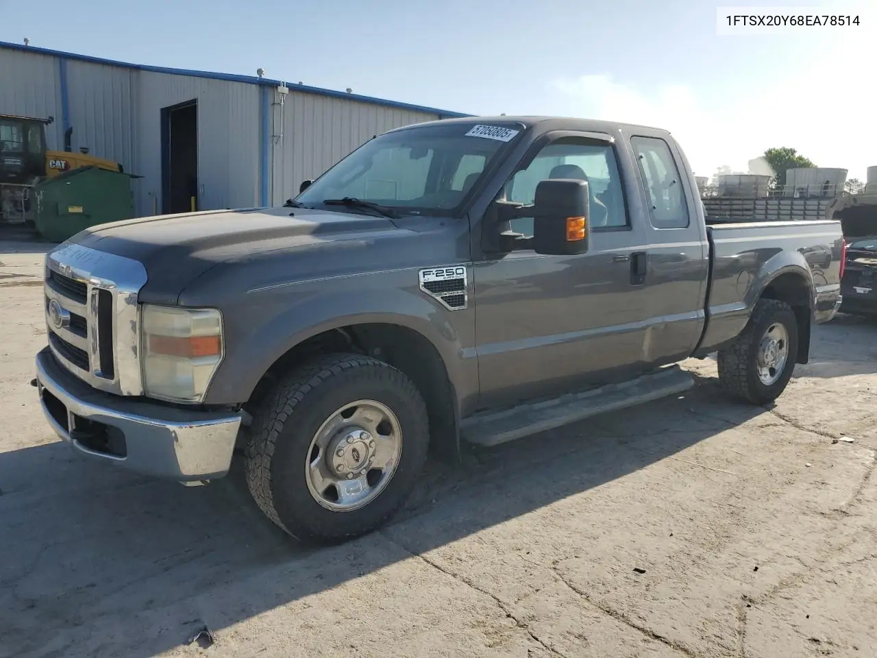 2008 Ford F250 Super Duty VIN: 1FTSX20Y68EA78514 Lot: 57050805