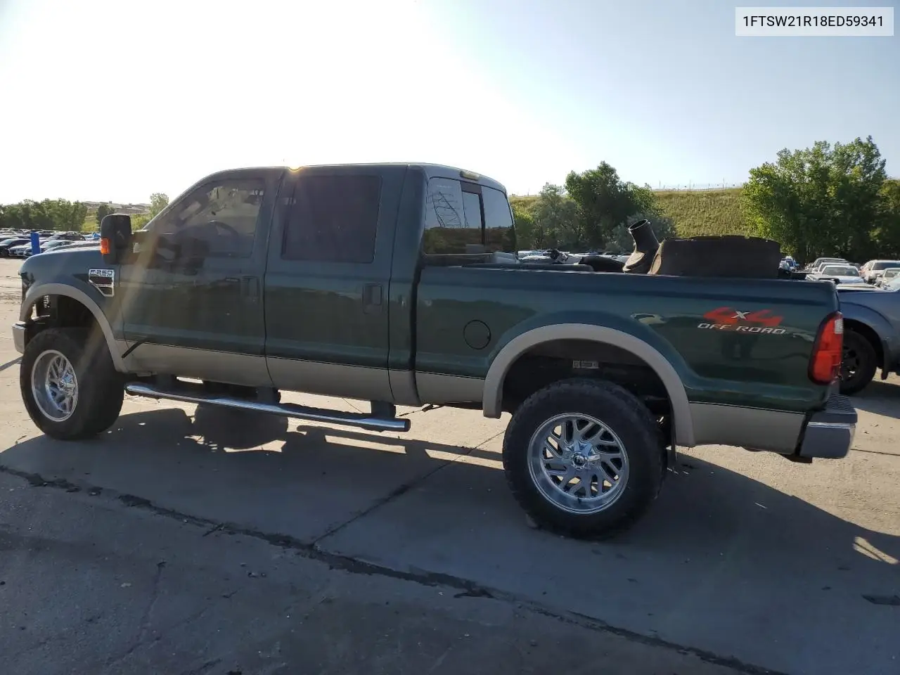2008 Ford F250 Super Duty VIN: 1FTSW21R18ED59341 Lot: 62602395