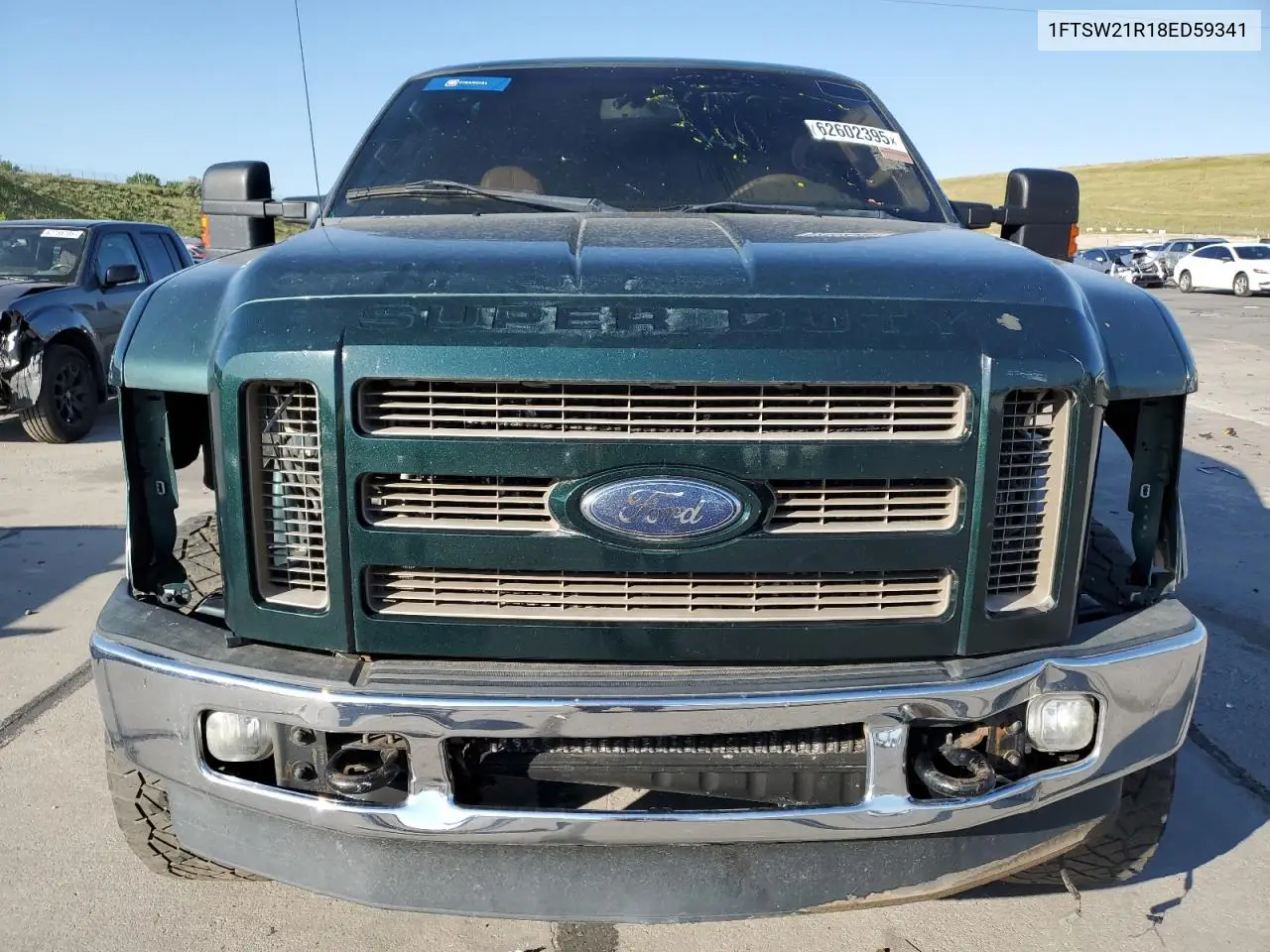 2008 Ford F250 Super Duty VIN: 1FTSW21R18ED59341 Lot: 62602395