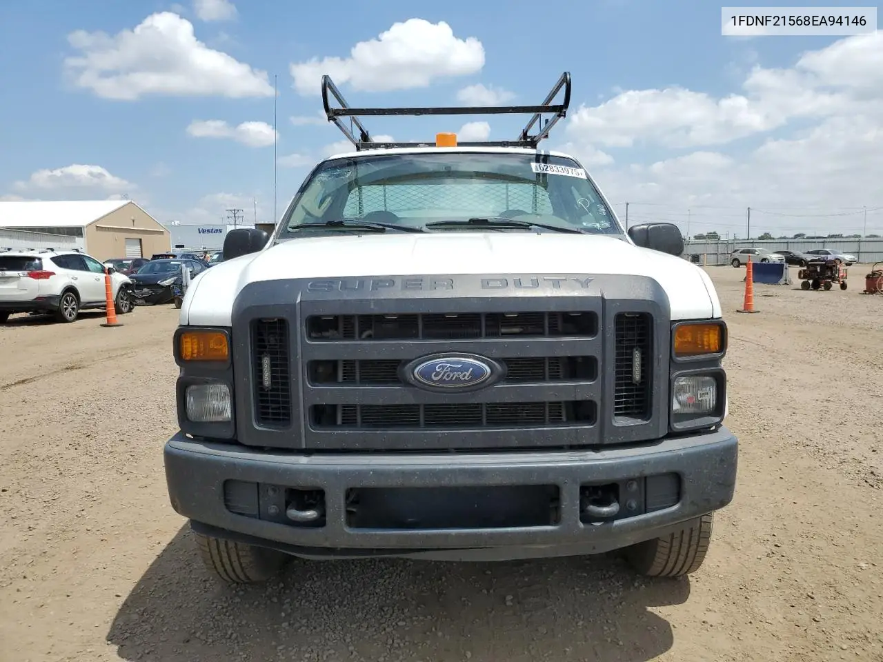 2008 Ford F250 Super Duty VIN: 1FDNF21568EA94146 Lot: 62833975