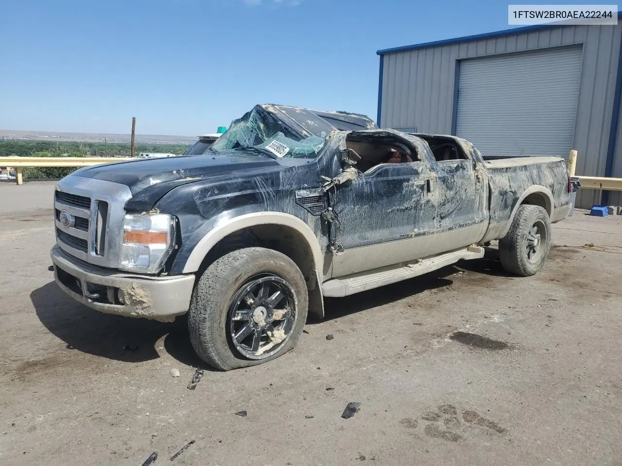 2010 Ford F250 Super Duty VIN: 1FTSW2BR0AEA22244 Lot: 56689805