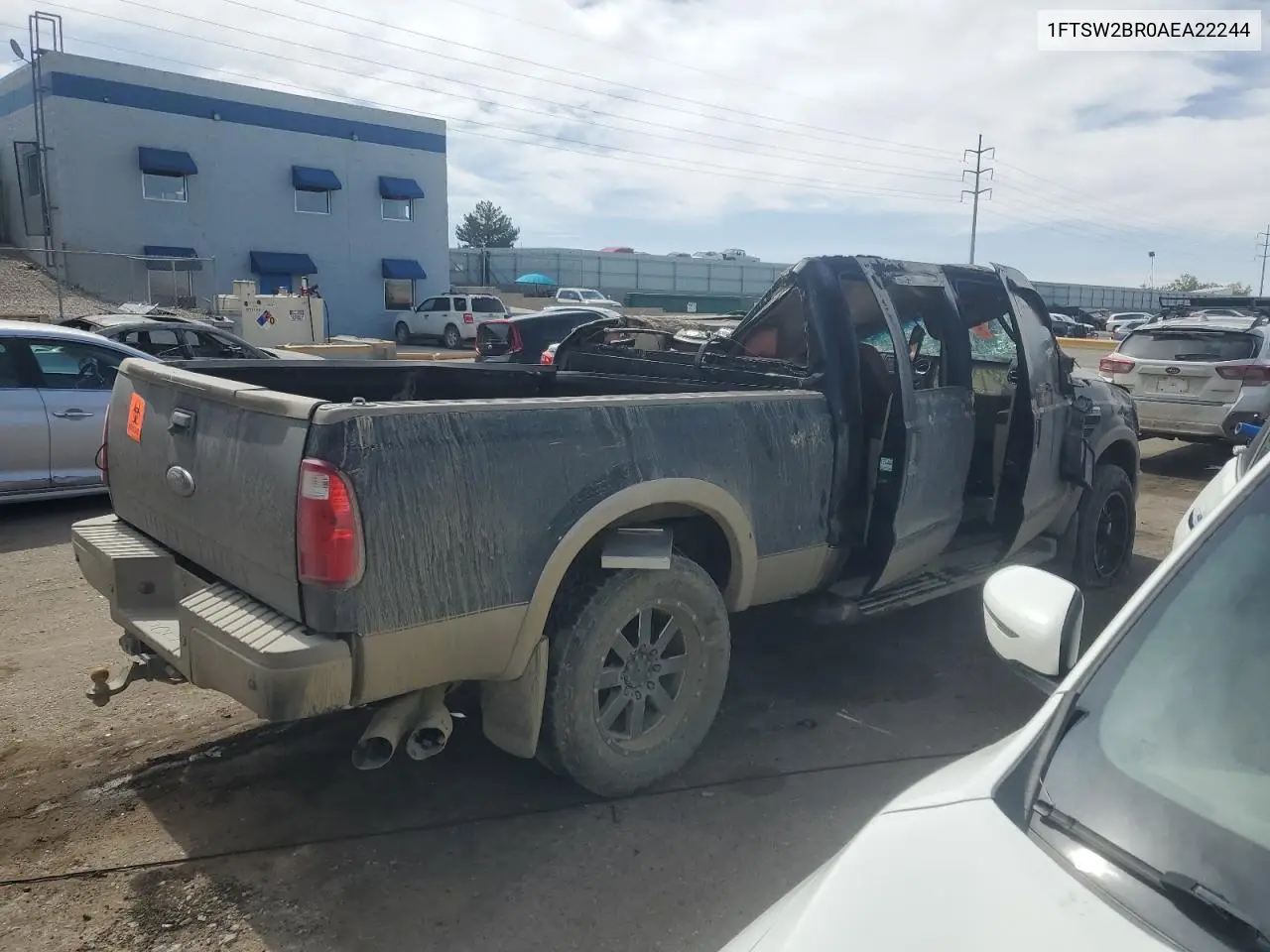 2010 Ford F250 Super Duty VIN: 1FTSW2BR0AEA22244 Lot: 56689805