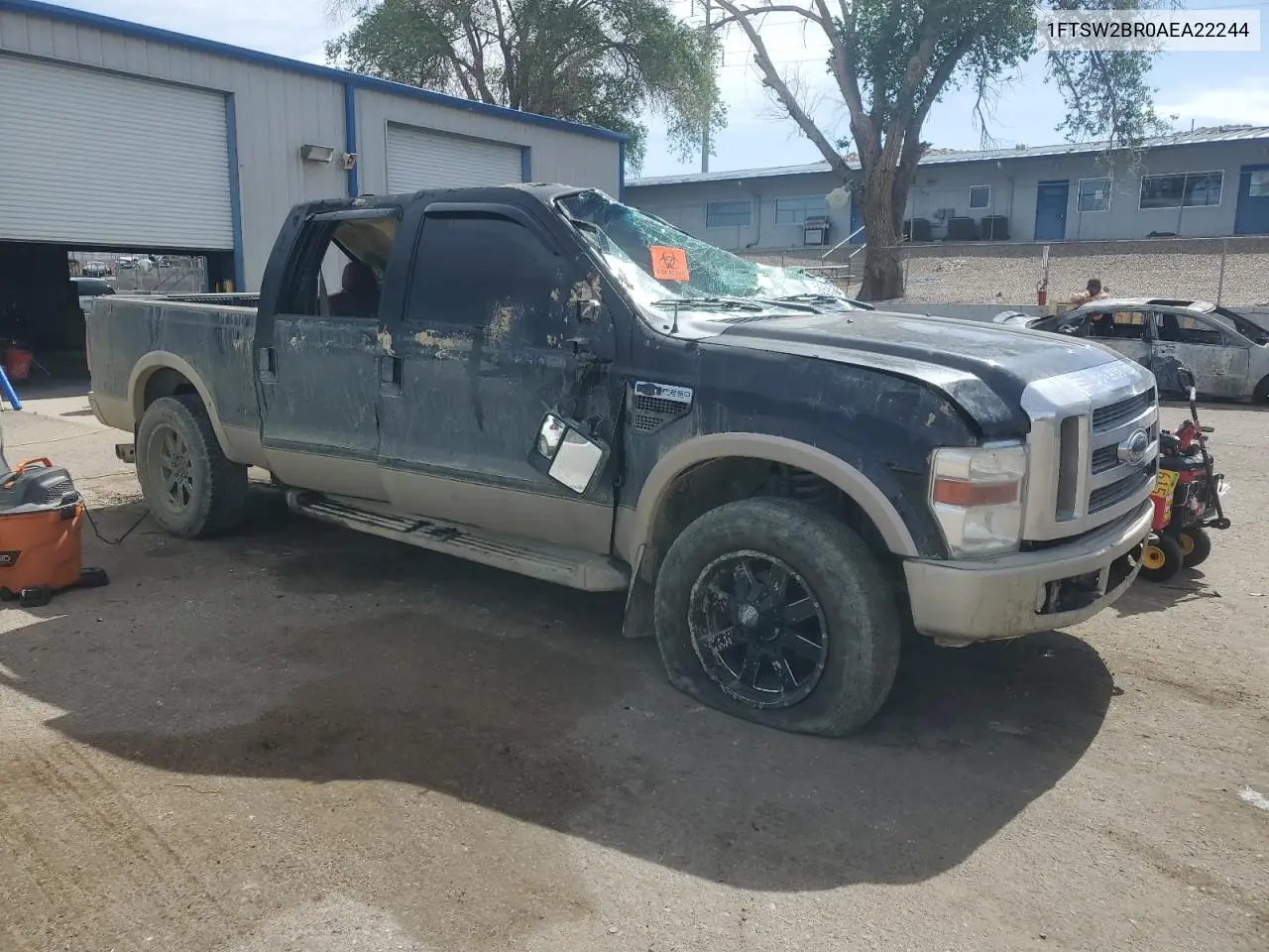 2010 Ford F250 Super Duty VIN: 1FTSW2BR0AEA22244 Lot: 56689805