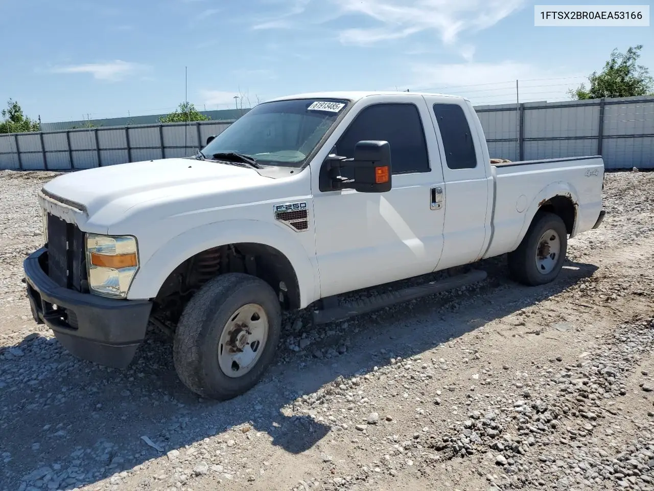 2010 Ford F250 Super Duty VIN: 1FTSX2BR0AEA53166 Lot: 61913485