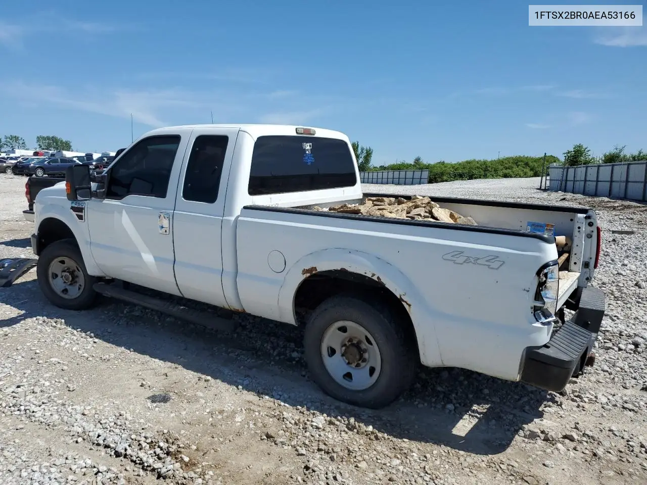 2010 Ford F250 Super Duty VIN: 1FTSX2BR0AEA53166 Lot: 61913485