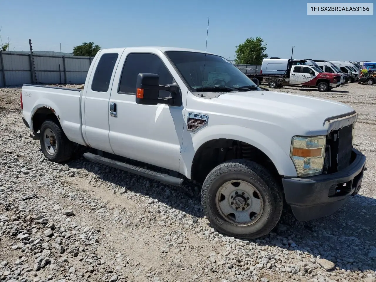 2010 Ford F250 Super Duty VIN: 1FTSX2BR0AEA53166 Lot: 61913485