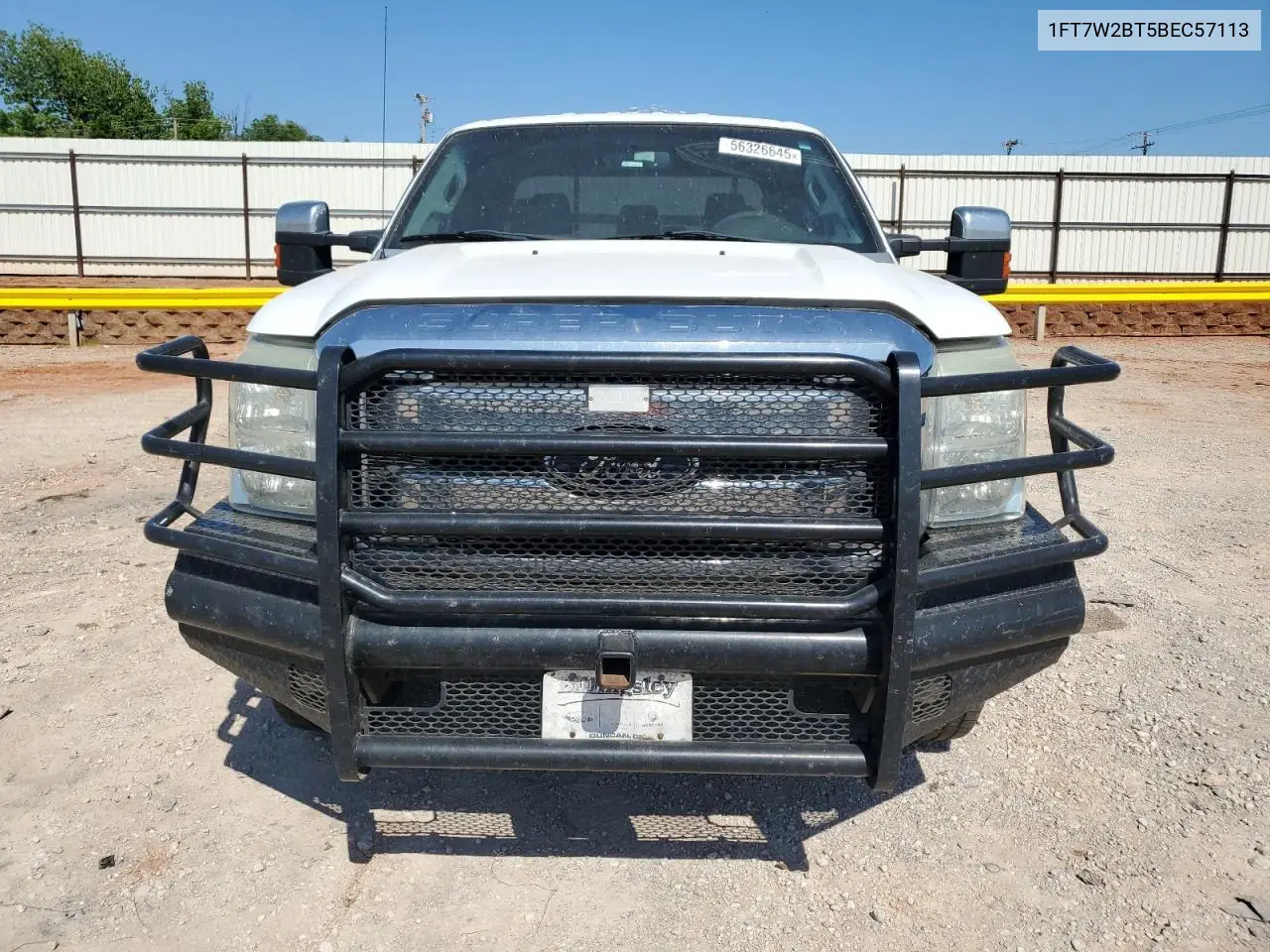 2011 Ford F250 Super Duty VIN: 1FT7W2BT5BEC57113 Lot: 56326645