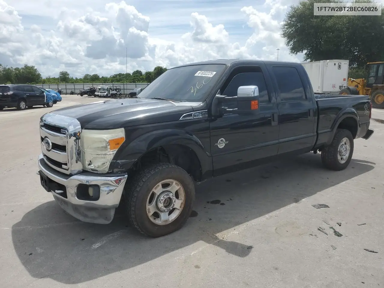 2011 Ford F250 Super Duty VIN: 1FT7W2BT2BEC60826 Lot: 61032225