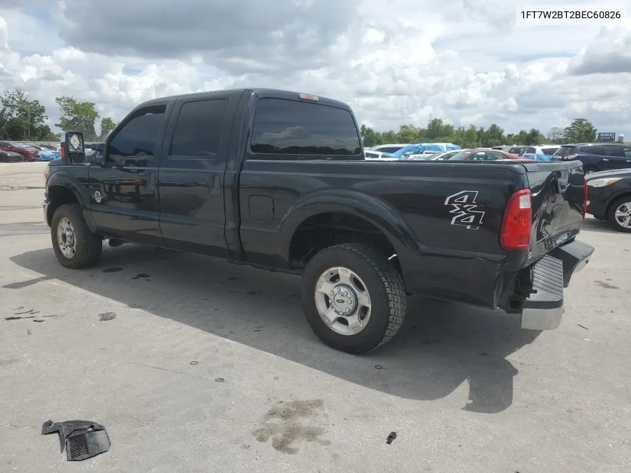 2011 Ford F250 Super Duty VIN: 1FT7W2BT2BEC60826 Lot: 61032225