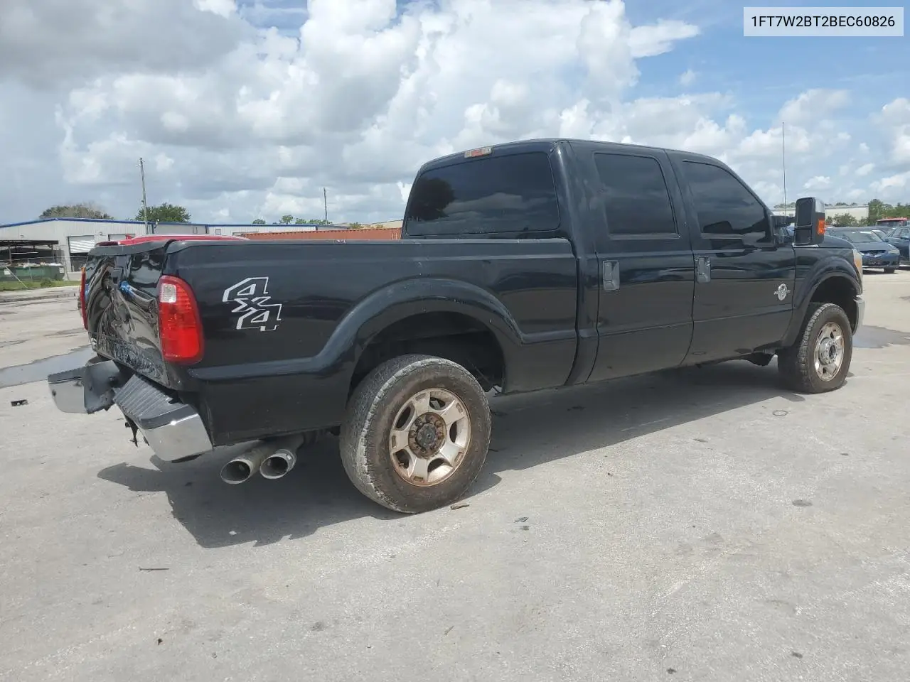 2011 Ford F250 Super Duty VIN: 1FT7W2BT2BEC60826 Lot: 61032225