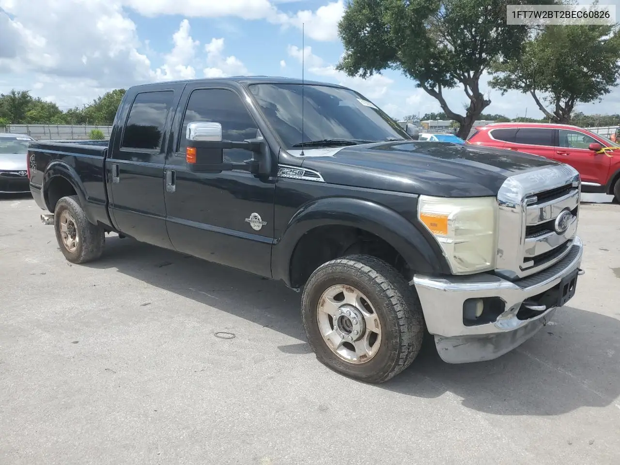 2011 Ford F250 Super Duty VIN: 1FT7W2BT2BEC60826 Lot: 61032225
