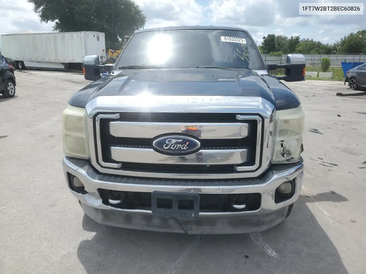 2011 Ford F250 Super Duty VIN: 1FT7W2BT2BEC60826 Lot: 61032225