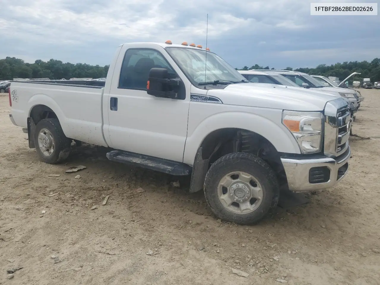 2011 Ford F250 Super Duty VIN: 1FTBF2B62BED02626 Lot: 62399535