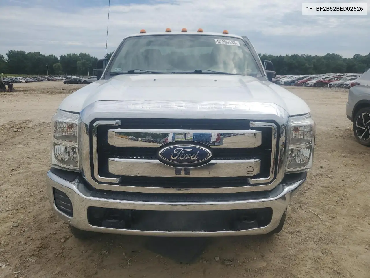 2011 Ford F250 Super Duty VIN: 1FTBF2B62BED02626 Lot: 62399535