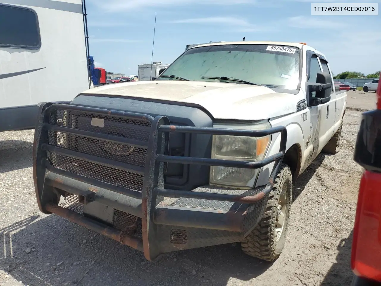 1ft7w2bt4ced07016 1FT7W2BT4CED07016 2012 Ford F250 Super Duty