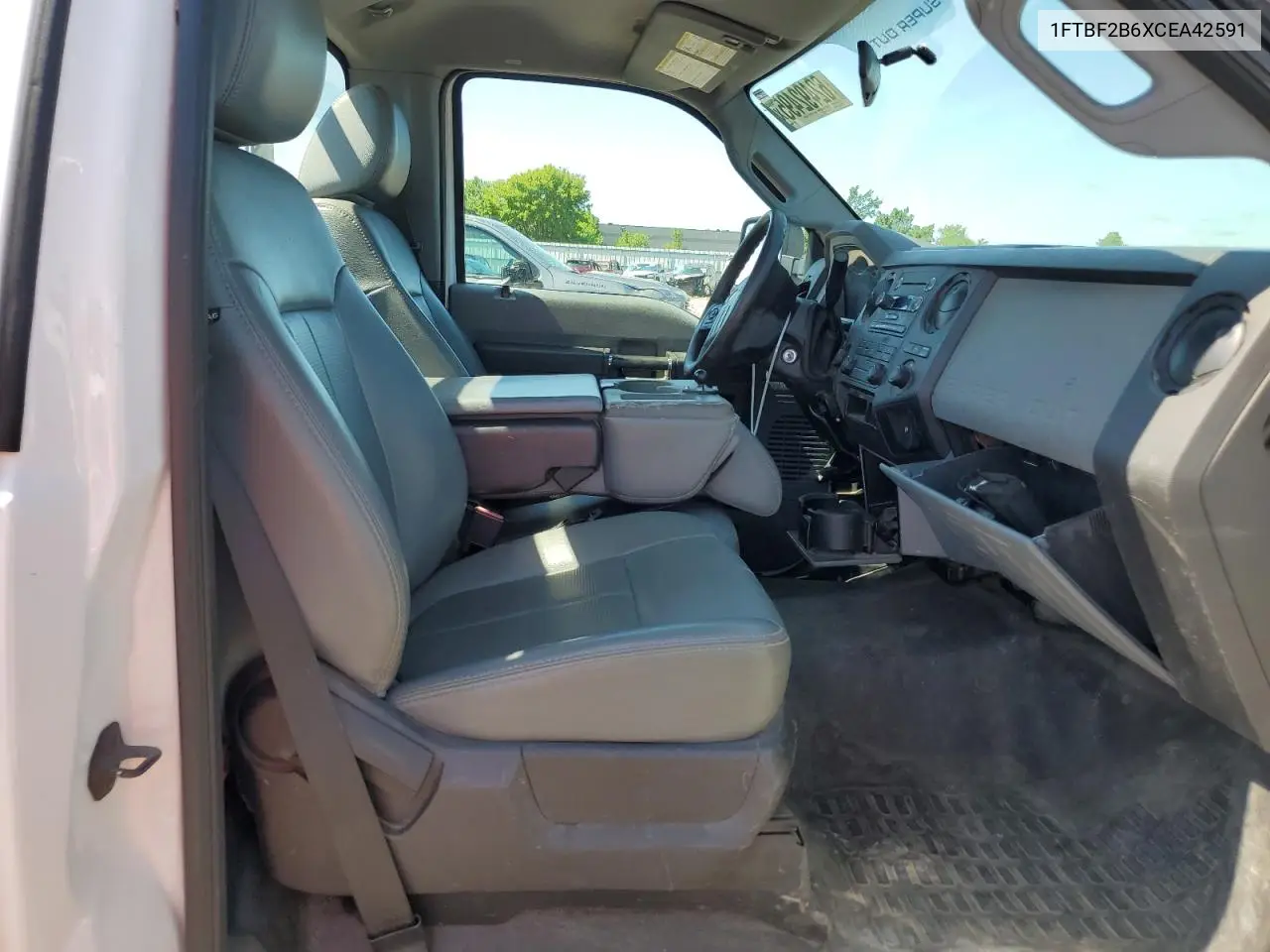 2012 Ford F250 Super Duty VIN: 1FTBF2B6XCEA42591 Lot: 62492495