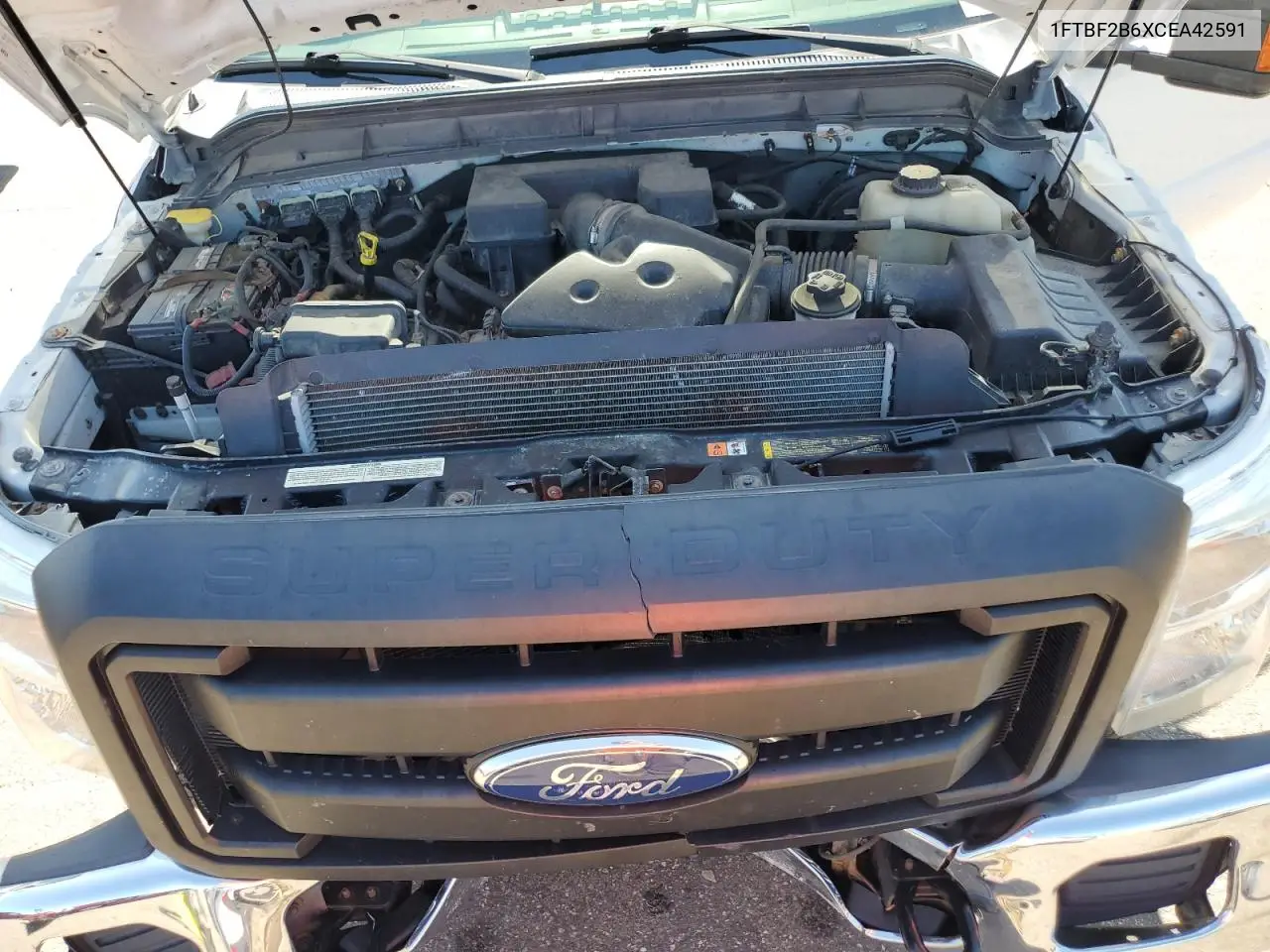 2012 Ford F250 Super Duty VIN: 1FTBF2B6XCEA42591 Lot: 62492495