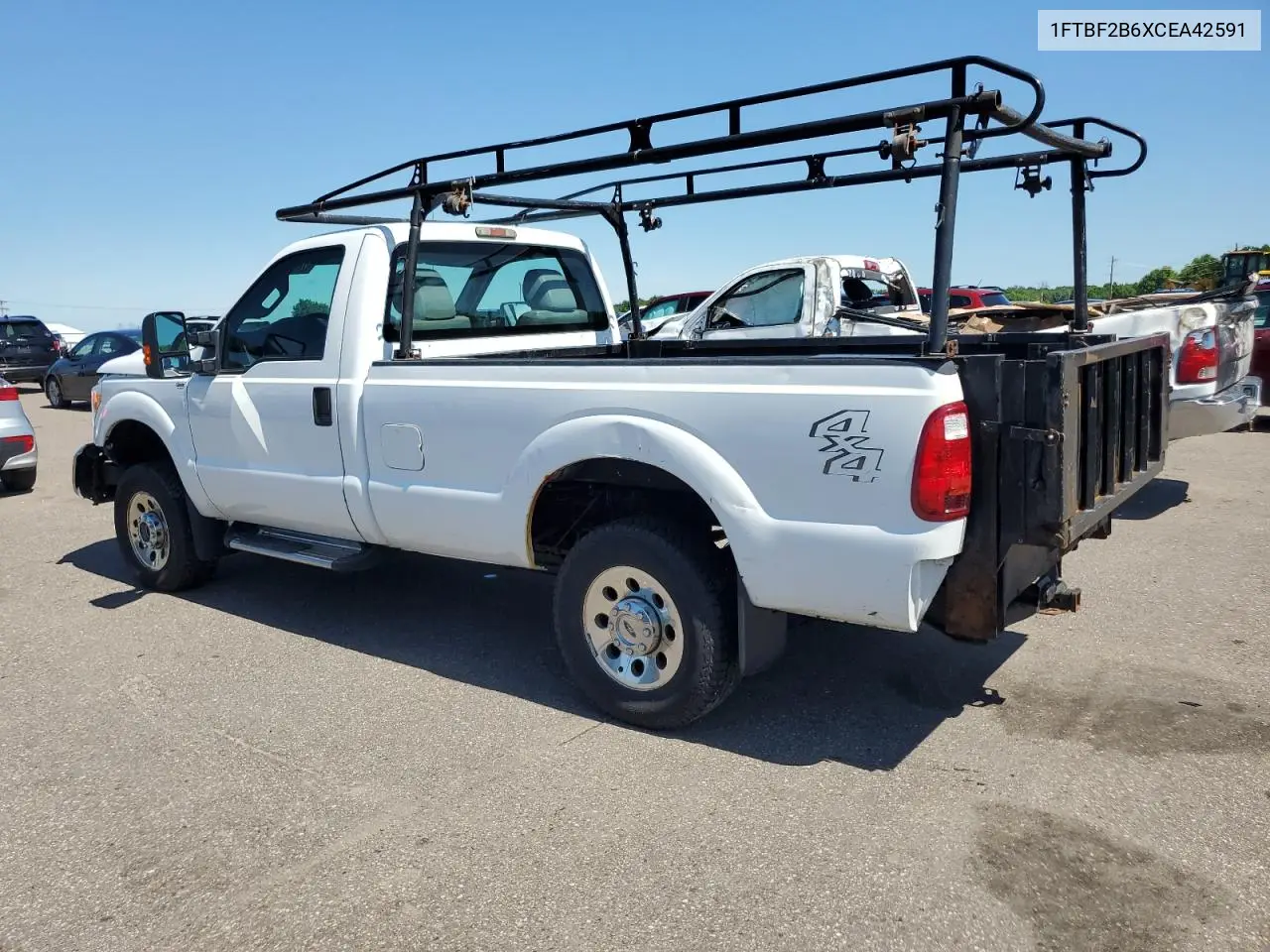 2012 Ford F250 Super Duty VIN: 1FTBF2B6XCEA42591 Lot: 62492495