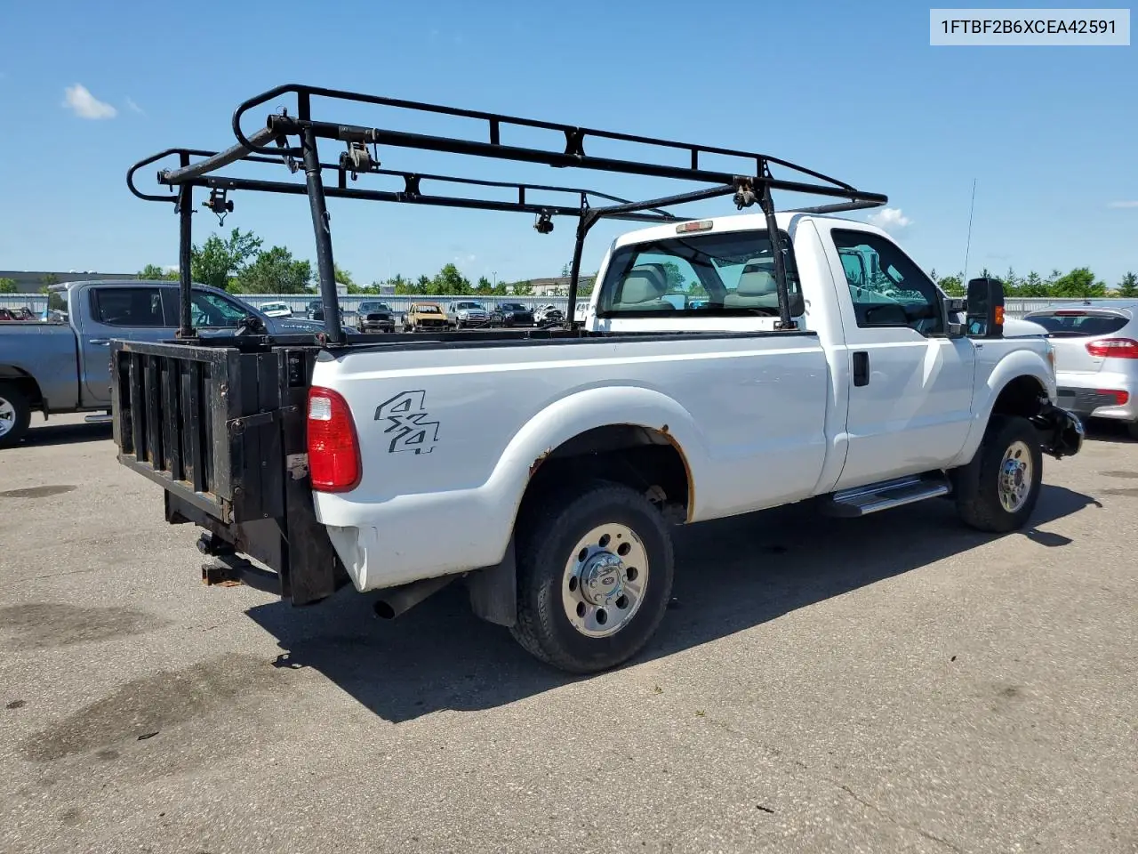 2012 Ford F250 Super Duty VIN: 1FTBF2B6XCEA42591 Lot: 62492495