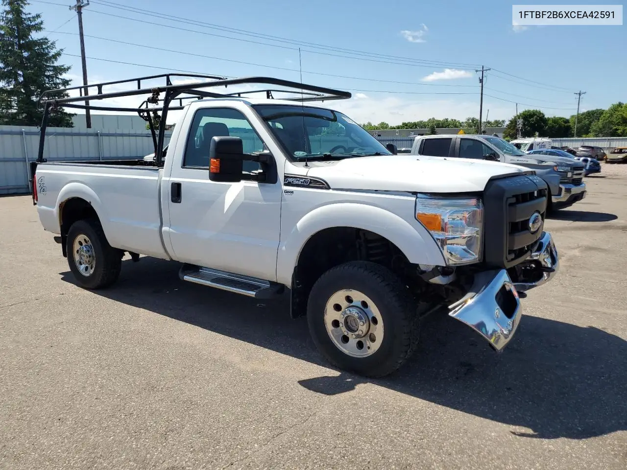 2012 Ford F250 Super Duty VIN: 1FTBF2B6XCEA42591 Lot: 62492495