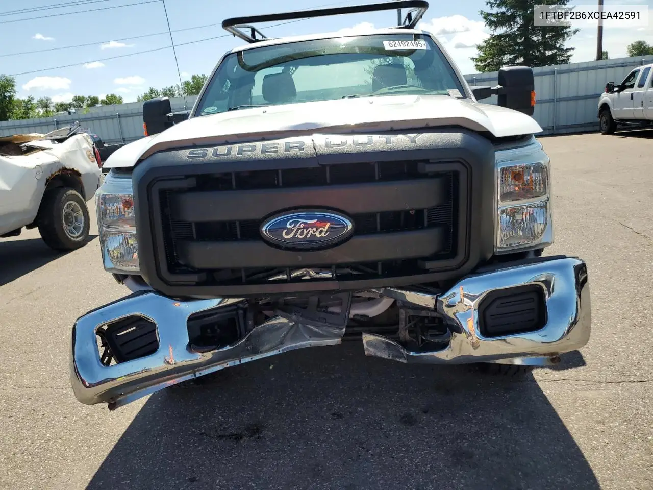 2012 Ford F250 Super Duty VIN: 1FTBF2B6XCEA42591 Lot: 62492495