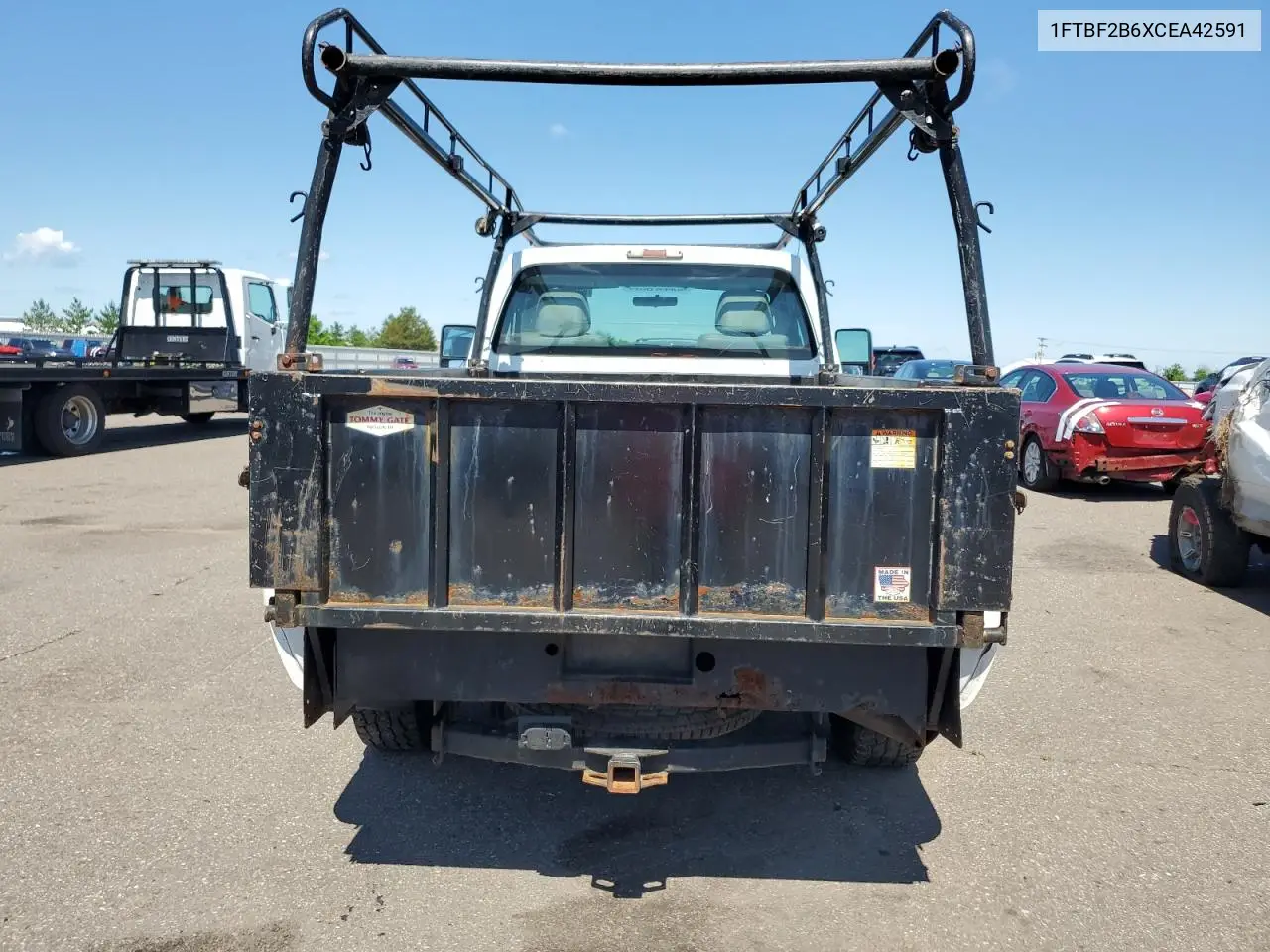 2012 Ford F250 Super Duty VIN: 1FTBF2B6XCEA42591 Lot: 62492495