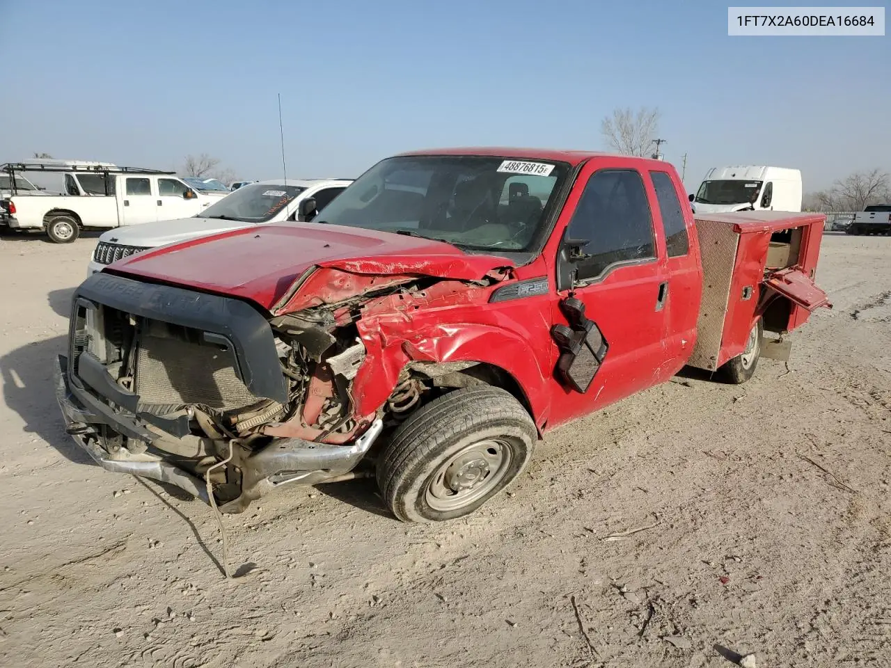 2013 Ford F250 Super Duty VIN: 1FT7X2A60DEA16684 Lot: 48876815