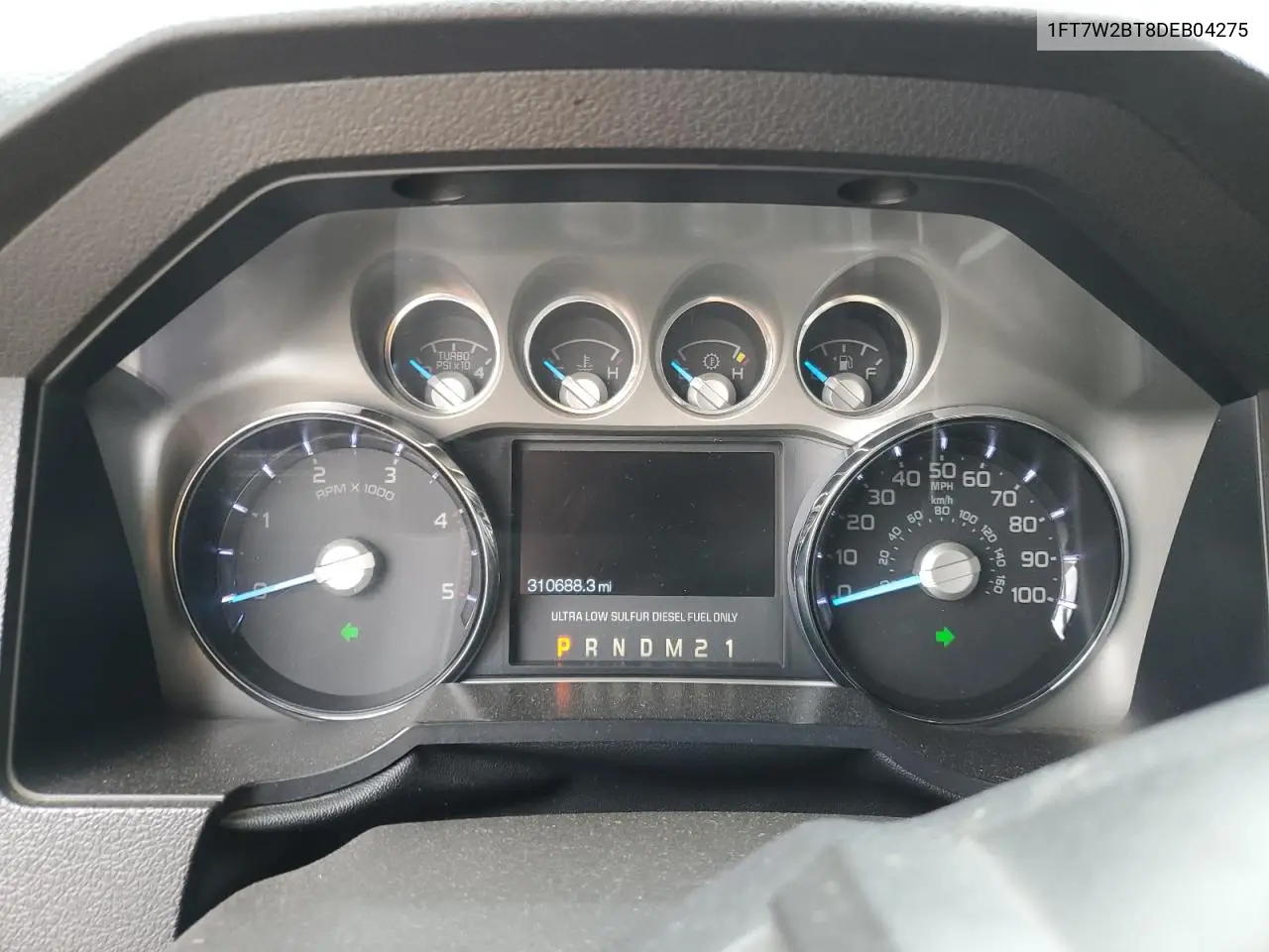 2013 Ford F250 Super Duty VIN: 1FT7W2BT8DEB04275 Lot: 53904045