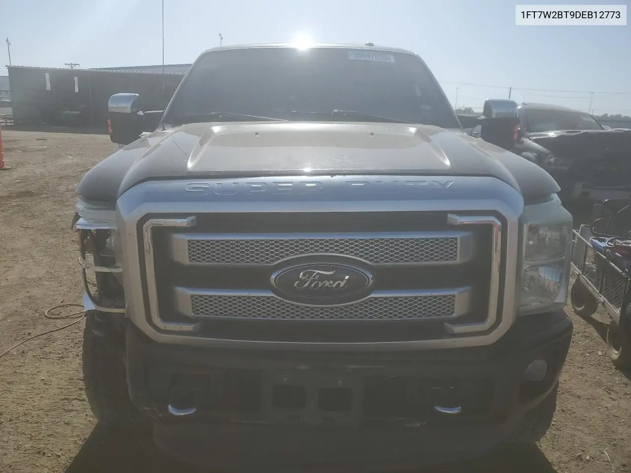 2013 Ford F250 Super Duty VIN: 1FT7W2BT9DEB12773 Lot: 55647055