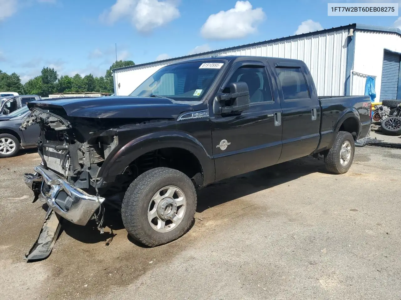 2013 Ford F250 Super Duty VIN: 1FT7W2BT6DEB08275 Lot: 61910995