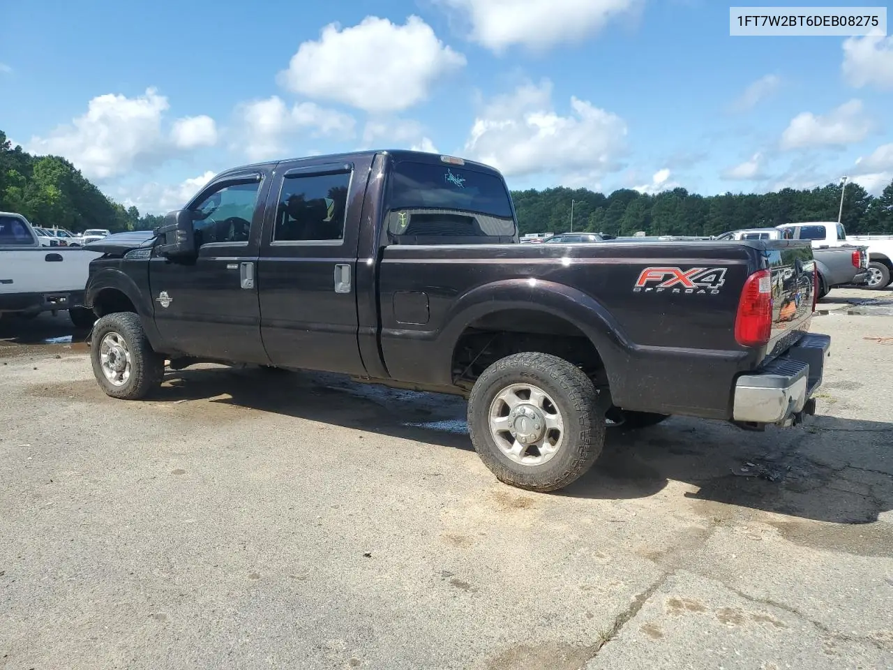 2013 Ford F250 Super Duty VIN: 1FT7W2BT6DEB08275 Lot: 61910995