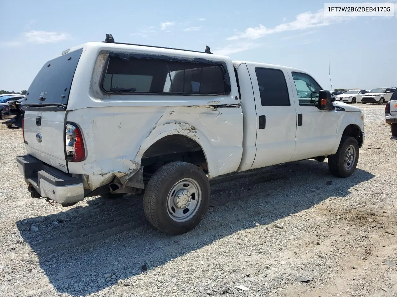 2013 Ford F250 Super Duty VIN: 1FT7W2B62DEB41705 Lot: 62207935