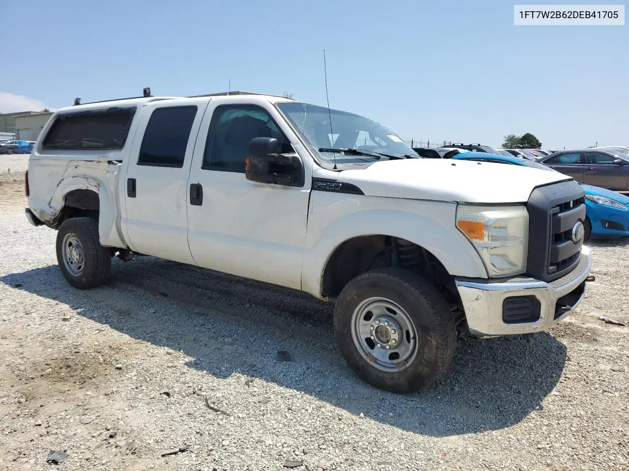 2013 Ford F250 Super Duty VIN: 1FT7W2B62DEB41705 Lot: 62207935